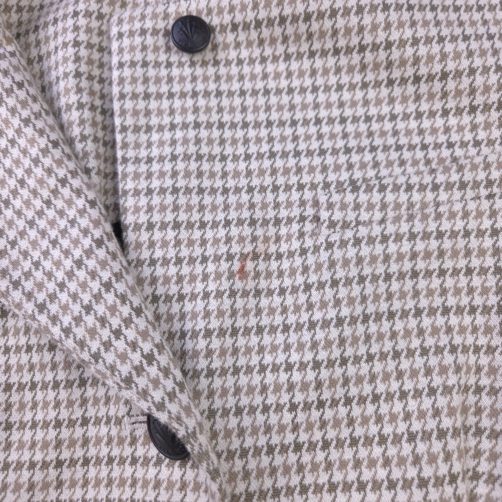Rag & Bone Blazer Womens Size 8 Houndstooth Jacket Button Coat Beige - Picture 4 of 13